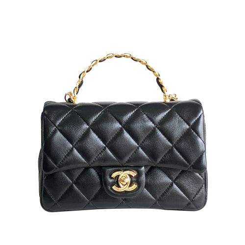 Chanel Small Flap Bag With Top Handle AS4023