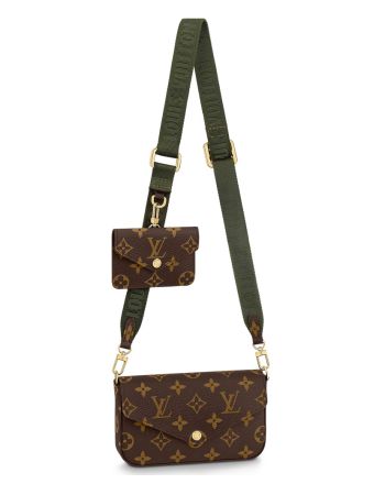 Louis Vuitton Felicie Strap & Go M80091 Green