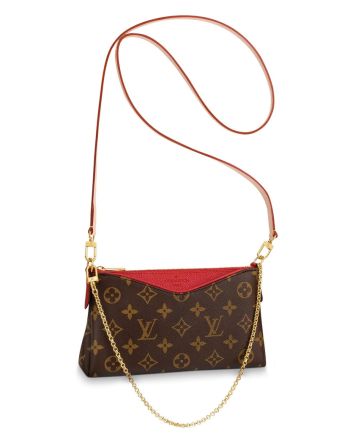 Louis Vuitton Pallas Clutch M41638 Red