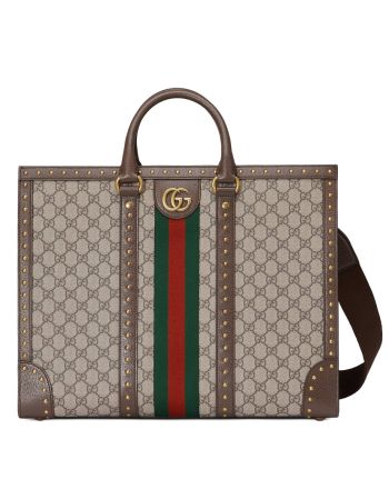 Gucci Ophidia Large Tote Bag 724665 Dark Coffee