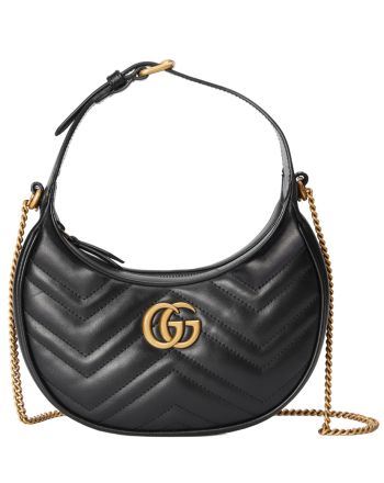 Gucci GG Marmont Half-moon-shaped Mini Bag